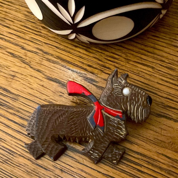 Vintage Scottie Brooch - Picture 1 of 5